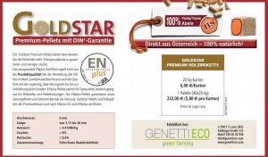 Goldstar Holzbriketts